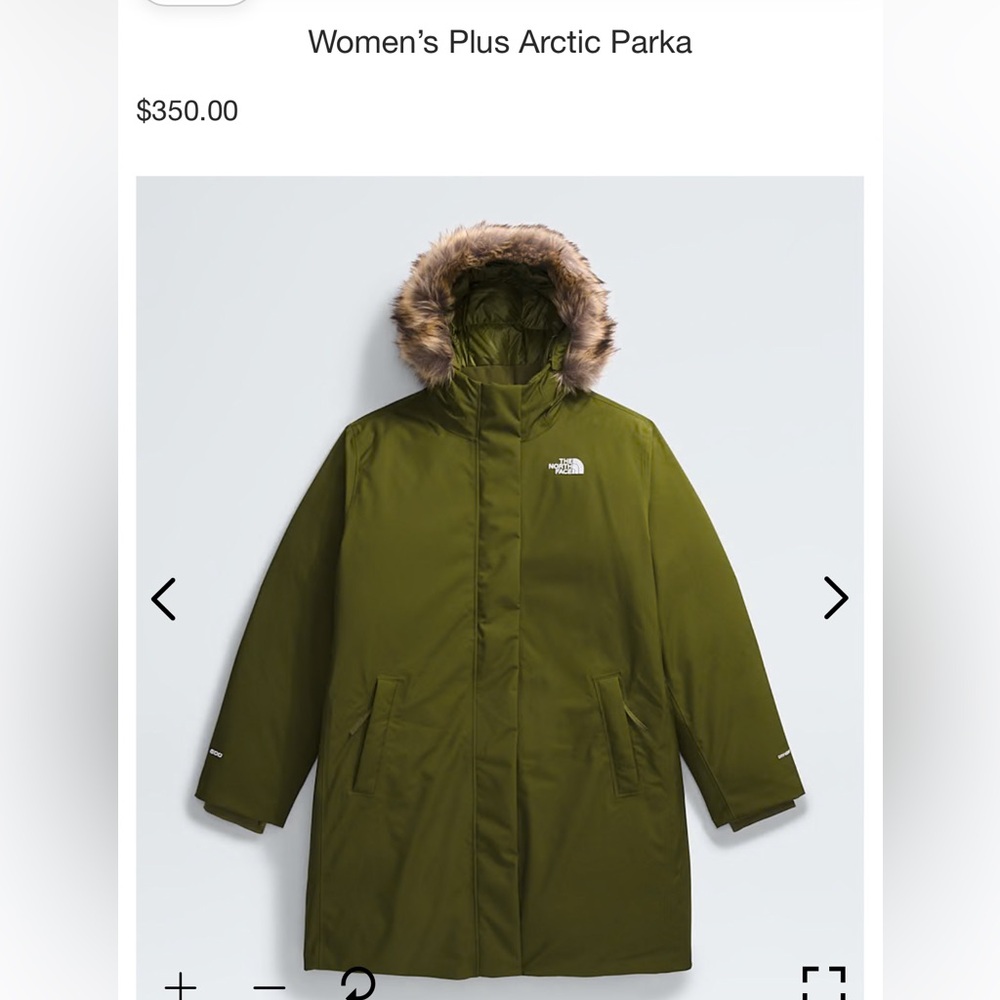 NORTH FACE Women’s Plus Arctic Parka